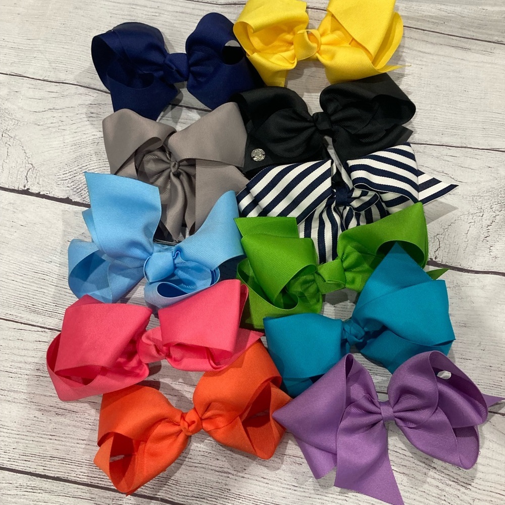 Variety pack of hair bows